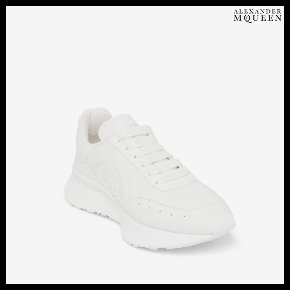 【Alexander Mcqueen】Sprint Runner White 9000