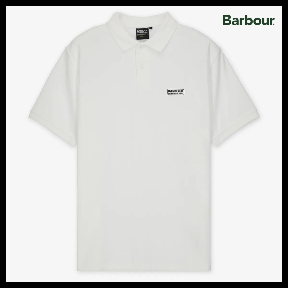 【Barbour】International Essential Logo Short Sleeve Polo