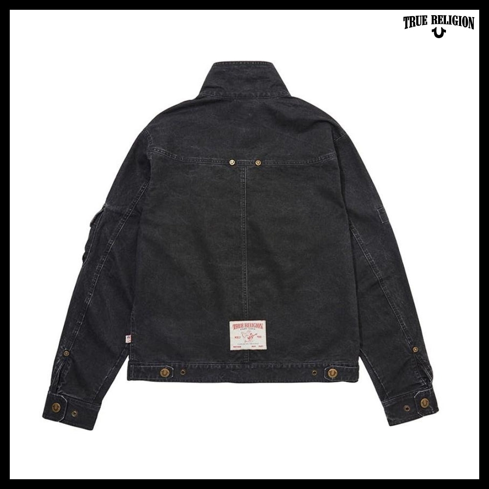 【TRUE RELIGION】Airbone Washed Jacket 2Colors