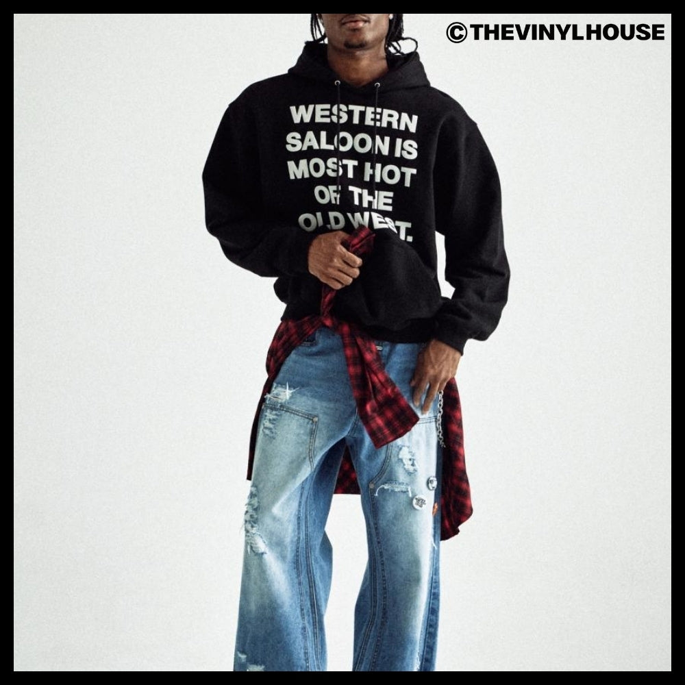 【THEVINYLHOUSE】Typo hoodie (3 colors)