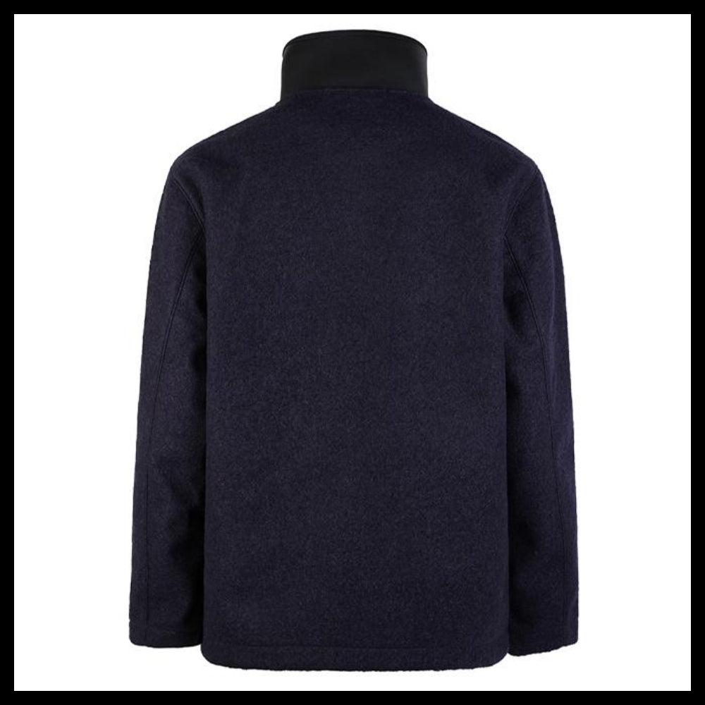 【Stone Island】Marina Embroidered Pocket Jacket Navy