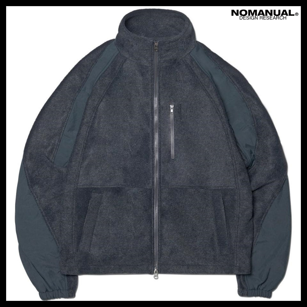 【NOMANUAL】T.S FLEECE JACKET 2 Colors