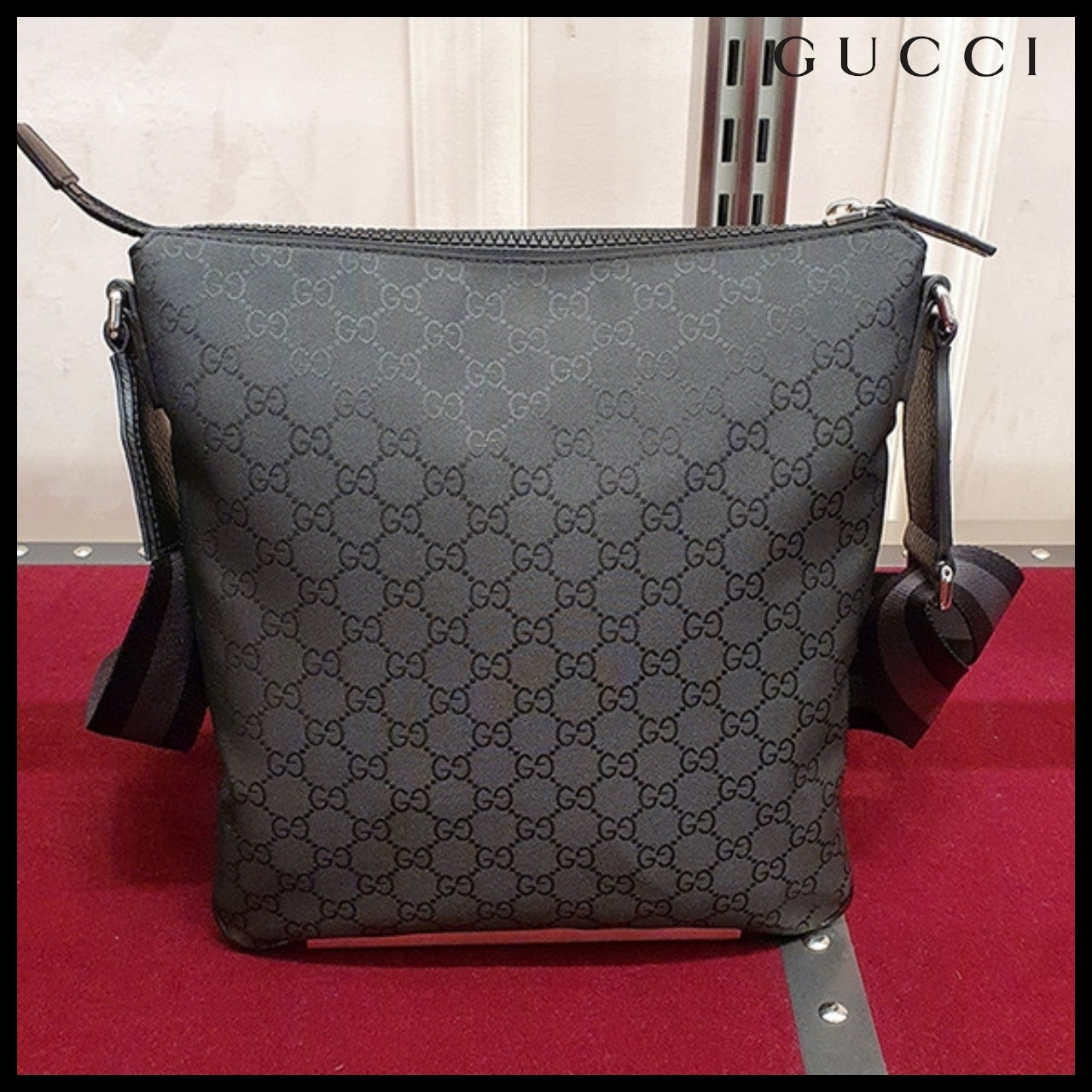 【GUCCI 】Micro Shima Medium Crossbody Bag