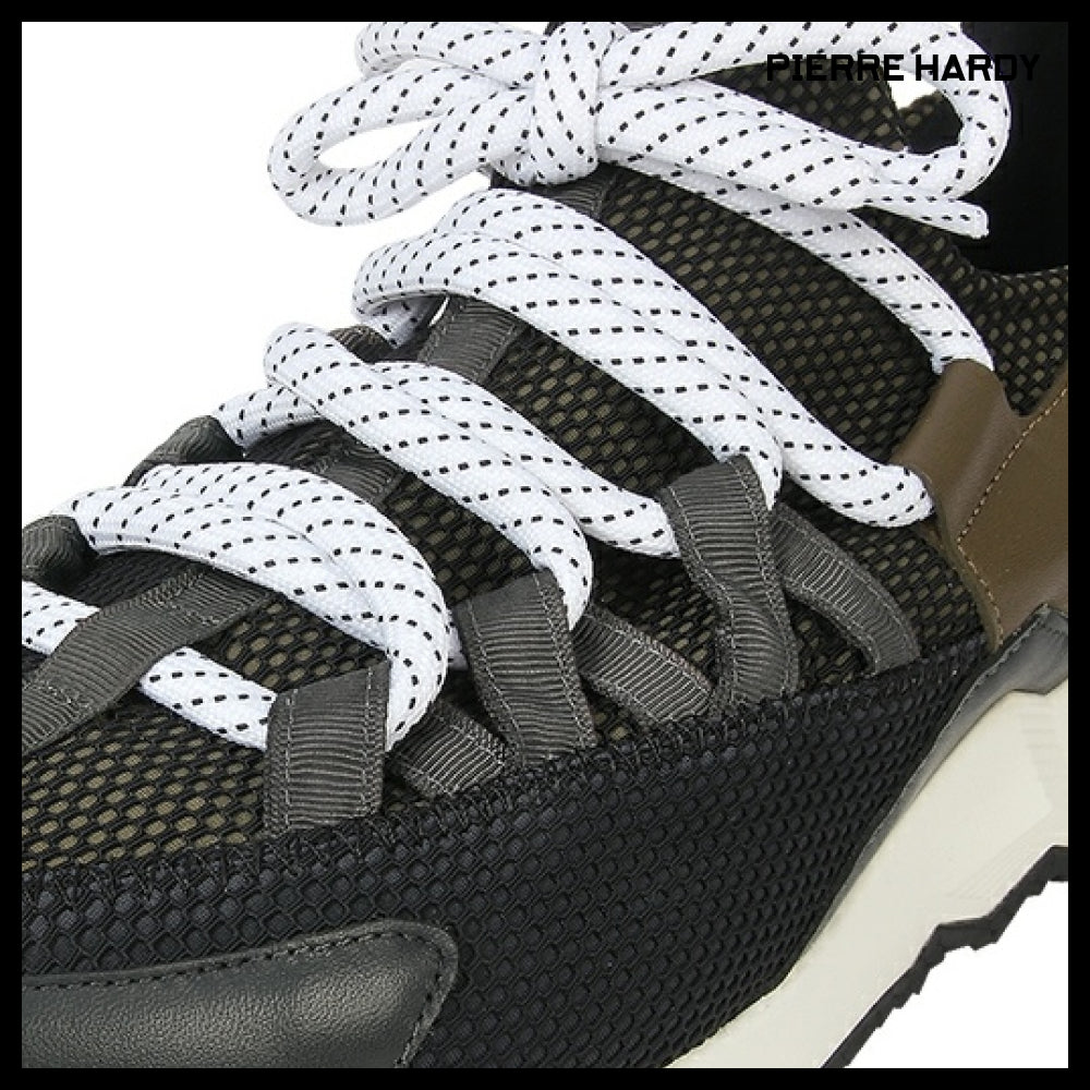 【Pierre Hardy】TREK COMET Sneakers LX01X Grey Kaki