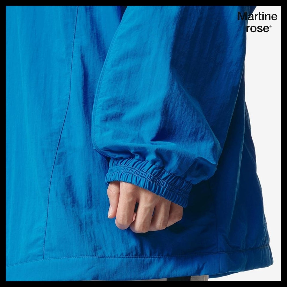 【MARTINE ROSE】LOGO PRINT SWEATSHIRT - BRIGHT BLUE:NAVY