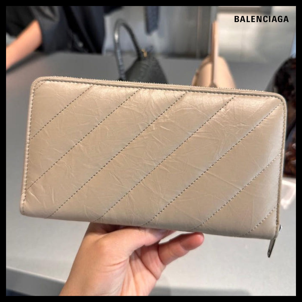 【BALENCIAGA】Wallet Taupe