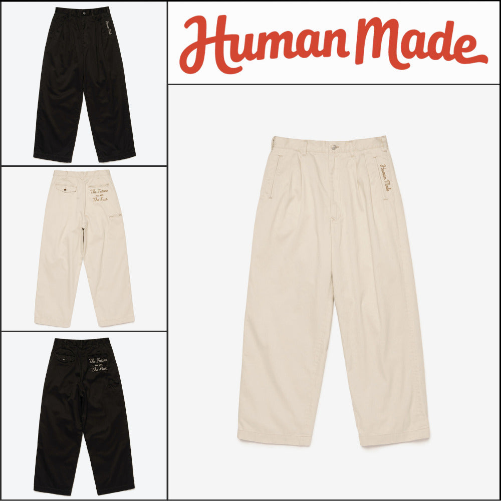 【HUMAN MADE】Wide Chino Pants 2 Colors