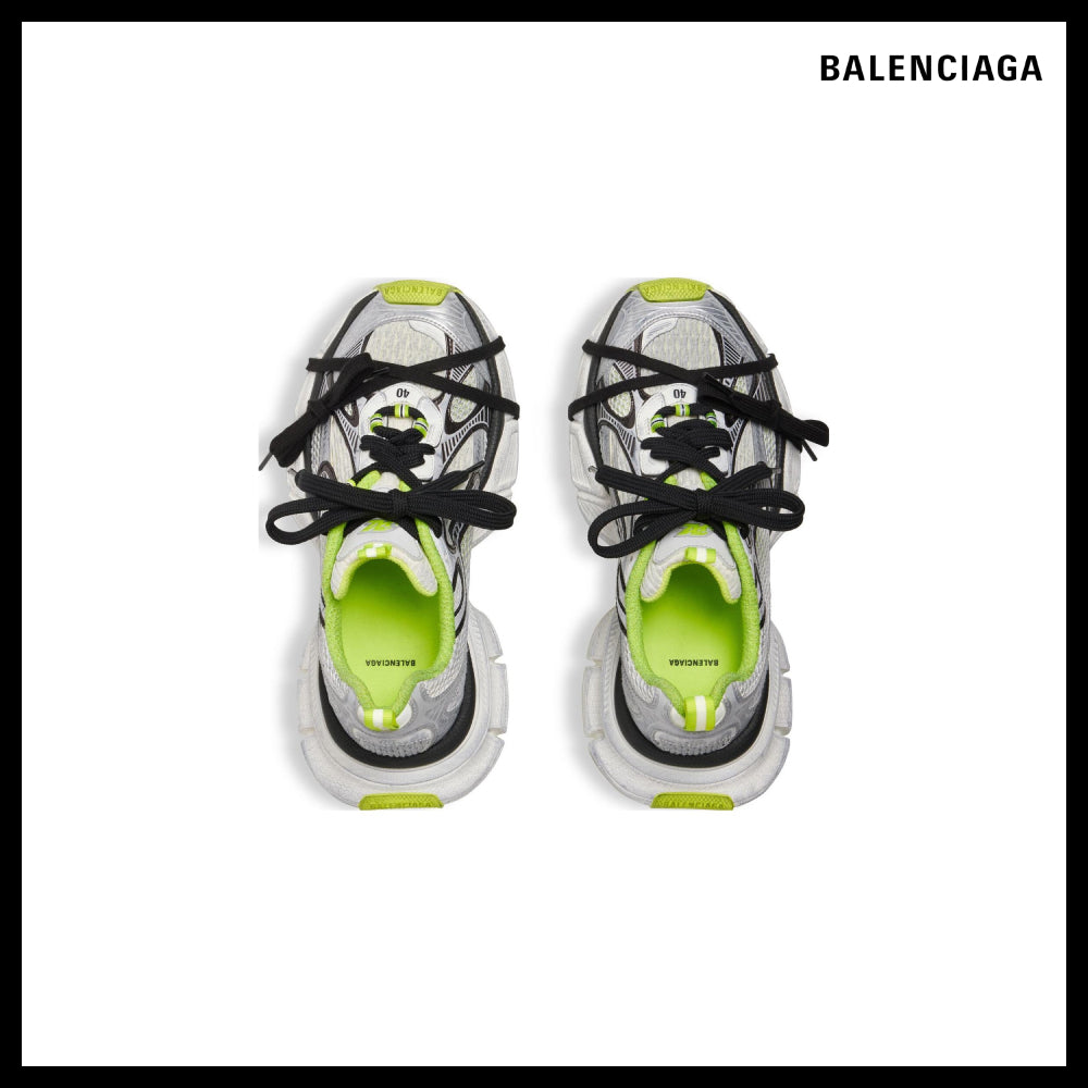 【BALENCIAGA】3XL Sneaker Grey Black Green Mesh