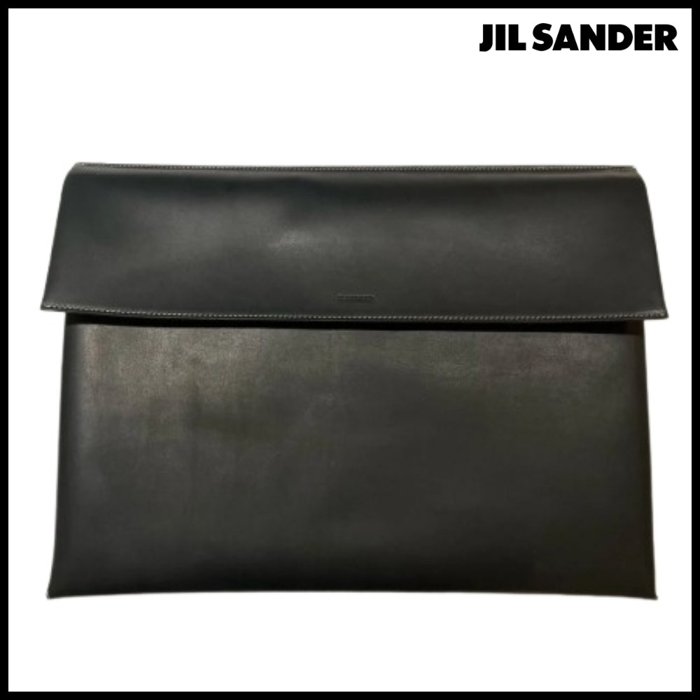 【正規品】【Jil Sander】Small Empire Handbag Black
