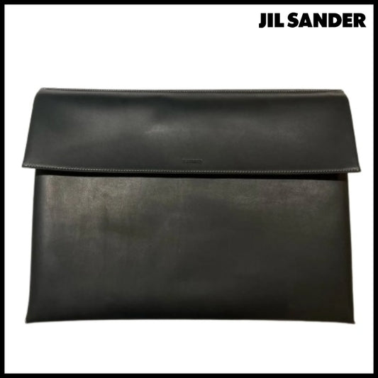【正規品】【Jil Sander】Small Empire Handbag Black