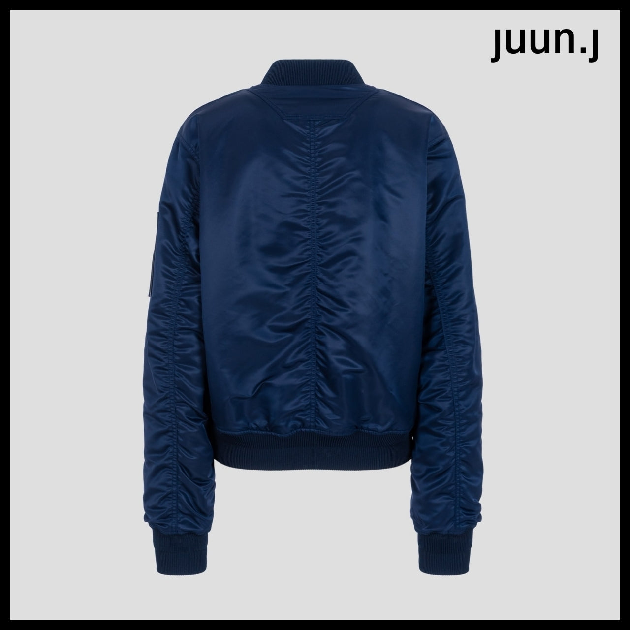 【JUUN.J】Regular Fit Light MA-1 Jumper Navy