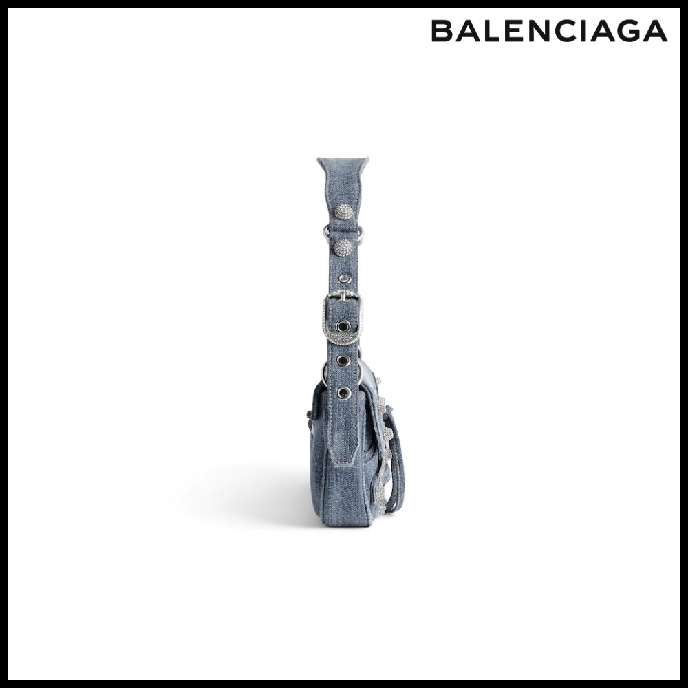 【BALENCIAGA】Le Cagole Small Sling Bag Blue