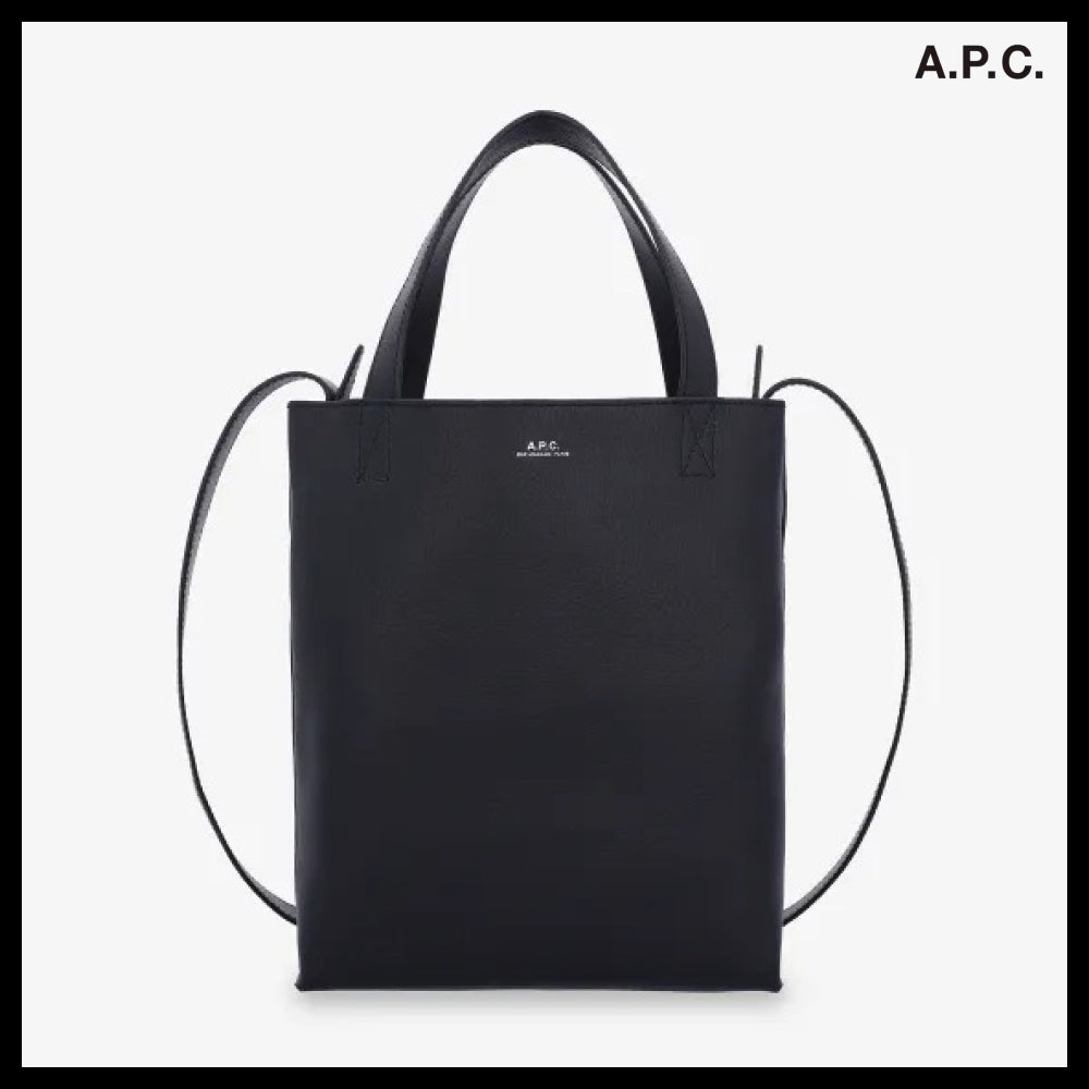 【A.P.C.】Small Maico Cabas Tote Bag Black