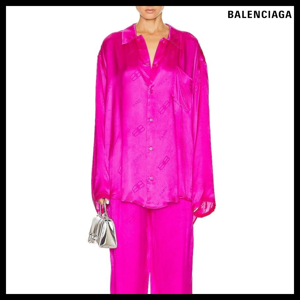 【BALENCIAGA】Minimal Shirt in Pink