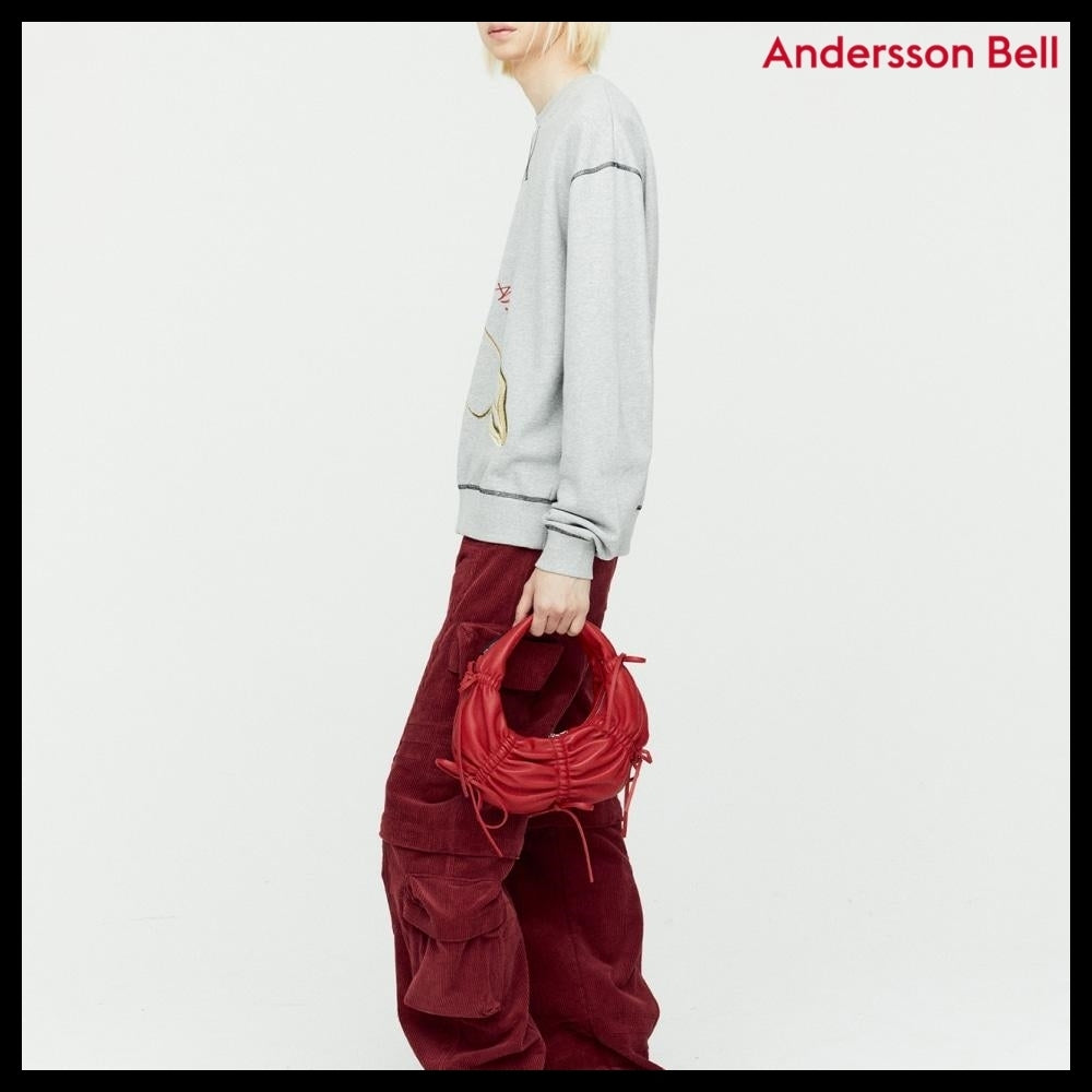 【ANDERSSON BELL】Essential ADSB Floor Sweatshirt Grey