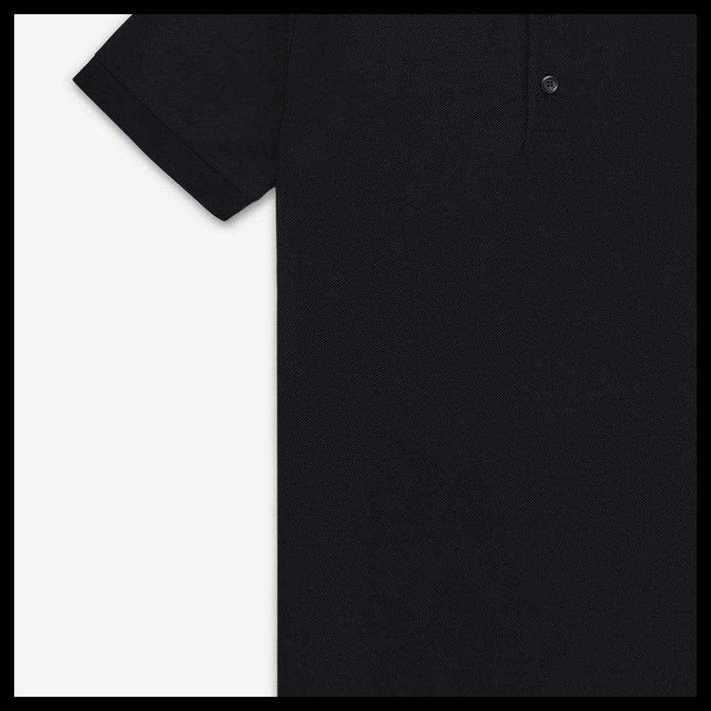 【Burberry】Cotton Slim Fit Polo Shirt