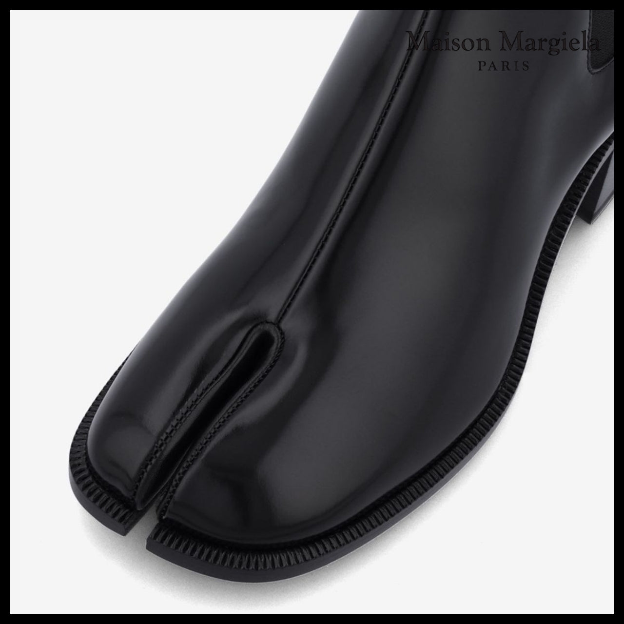 【Maison Margiela】Tabi City Chelsea Boots Black