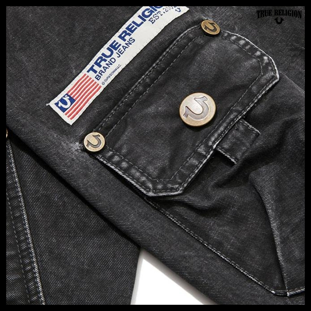 【TRUE RELIGION】Airbone Washed Jacket 2Colors
