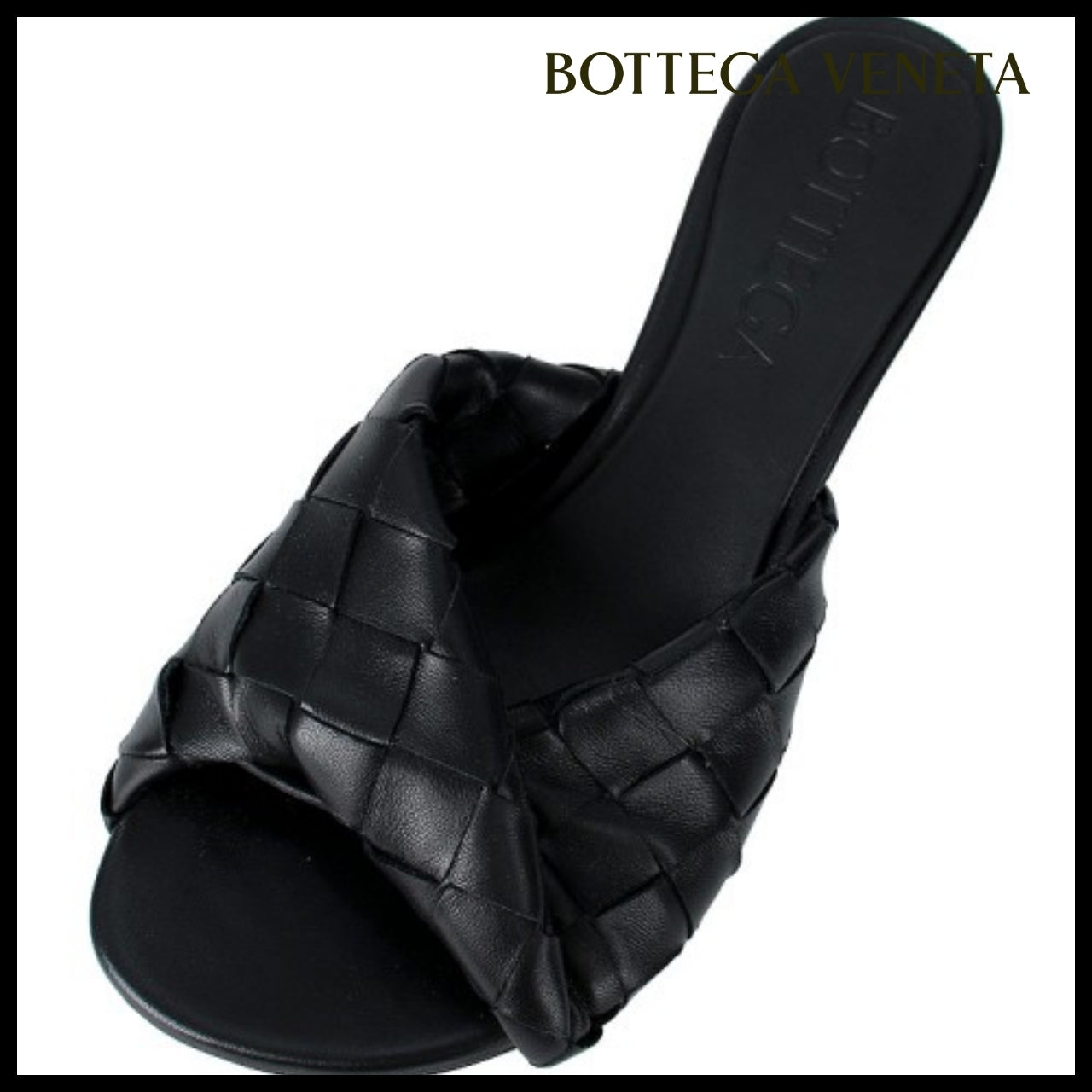 【BOTTEGA VENETA】 Blink Mule Middle Heel