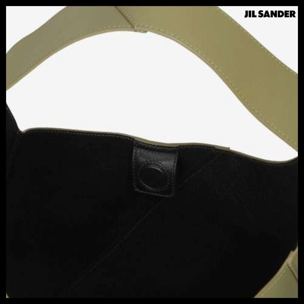 【Jil Sander】Medium Vertigo Tote Bag Sage Green