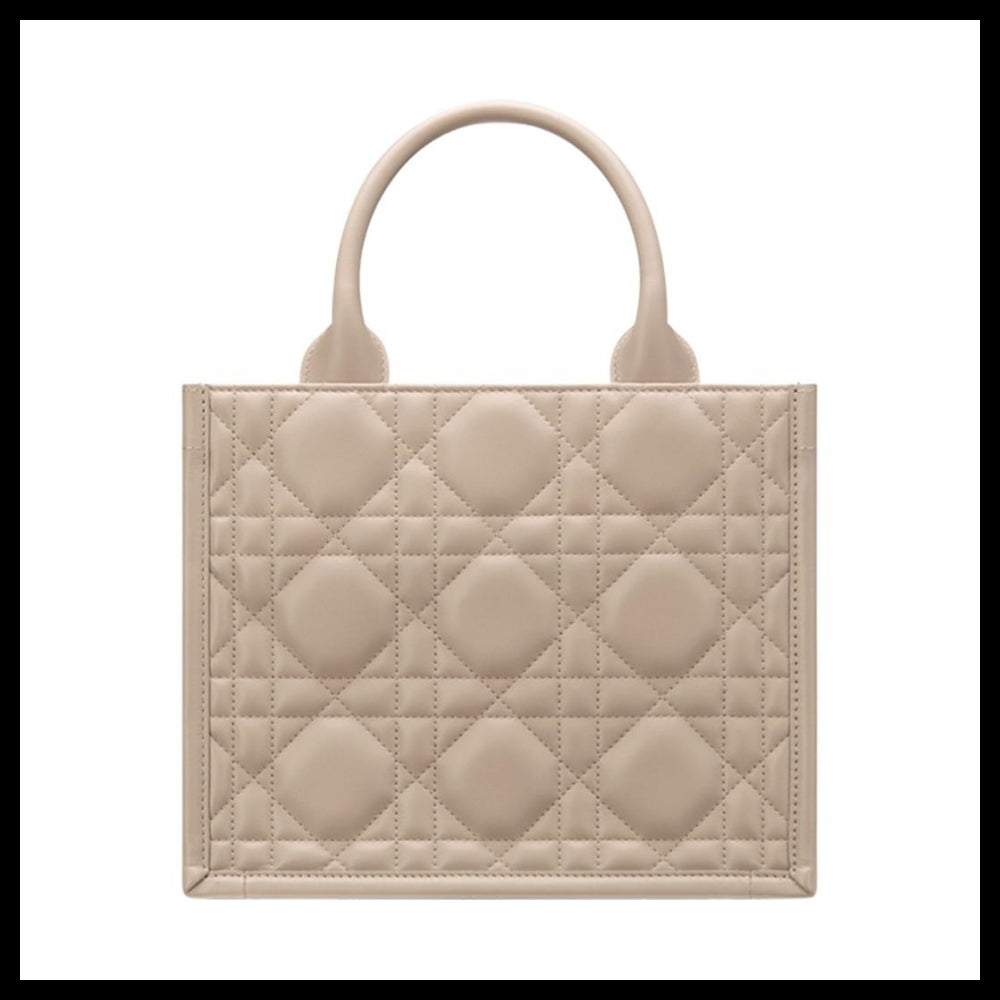 【Dior】Small Book Tote Powder Beige