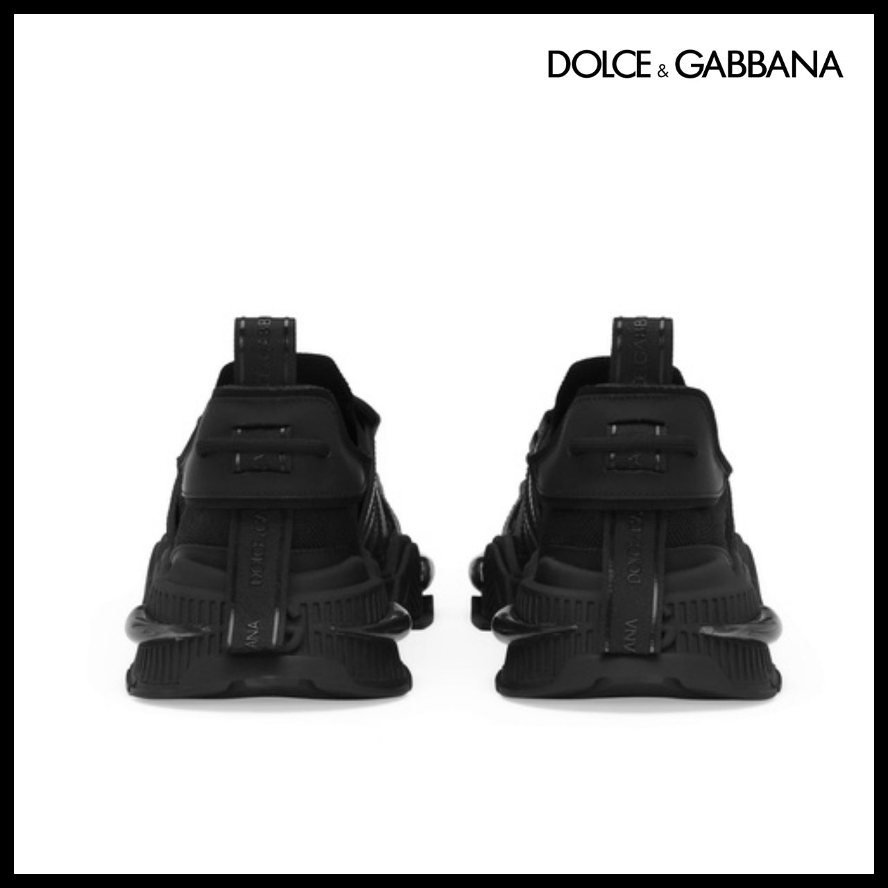 【Dolce & Gabbana】MIXED-MATERIAL AIRMASTER SNEAKERS
