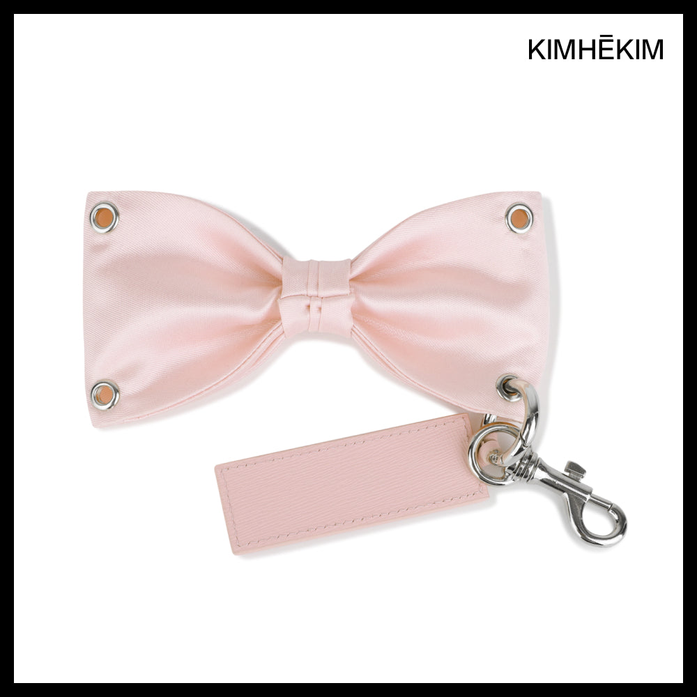 【kimhekim】Monroe Logo Key Ring Pink