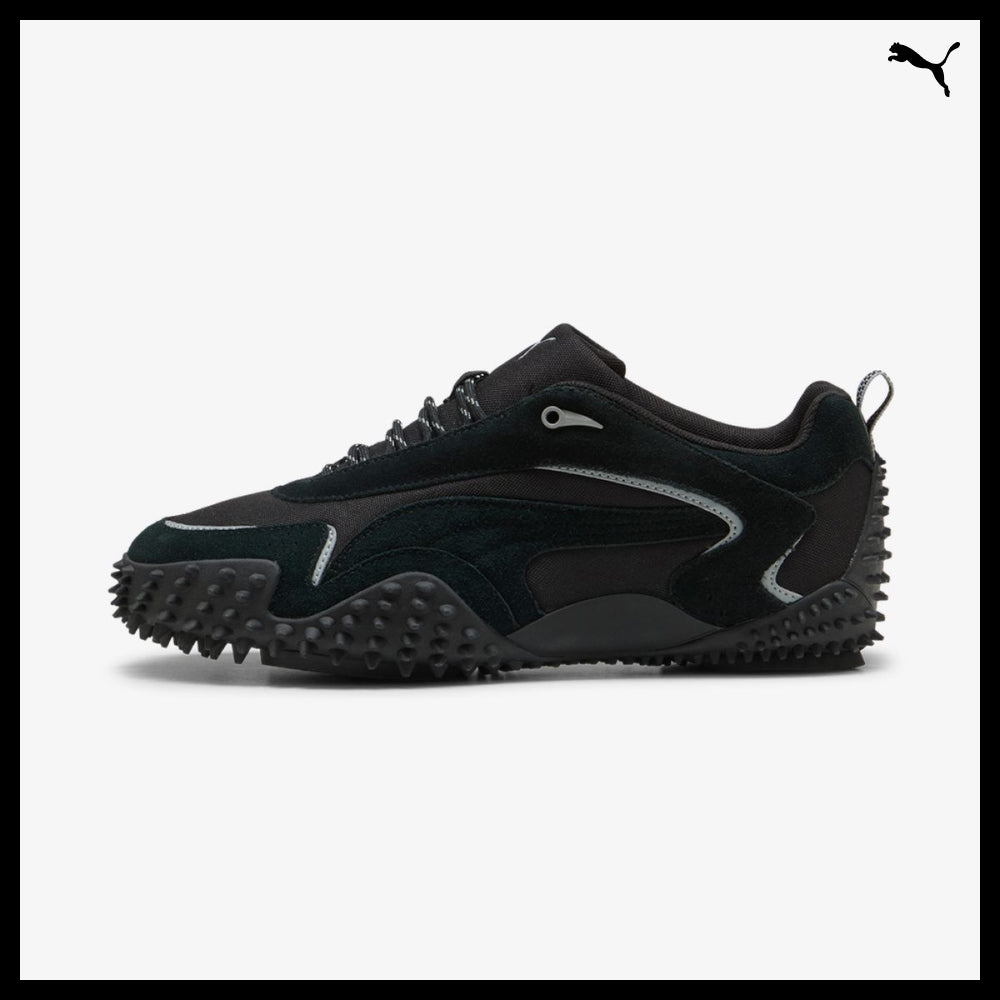 【PUMA】Mostro XC Prime Black Flat Mid Grey Sneakers