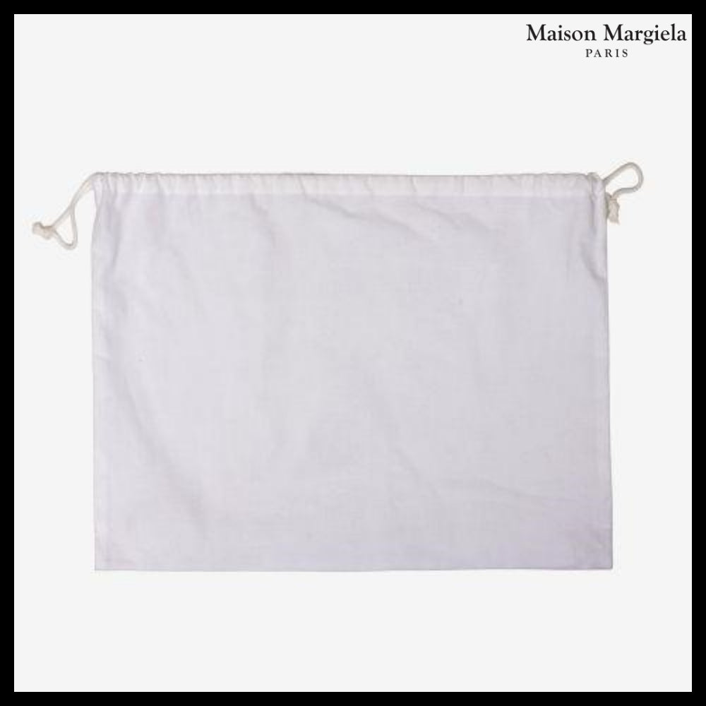【Maison Margiela】Number Logo Clutch - White