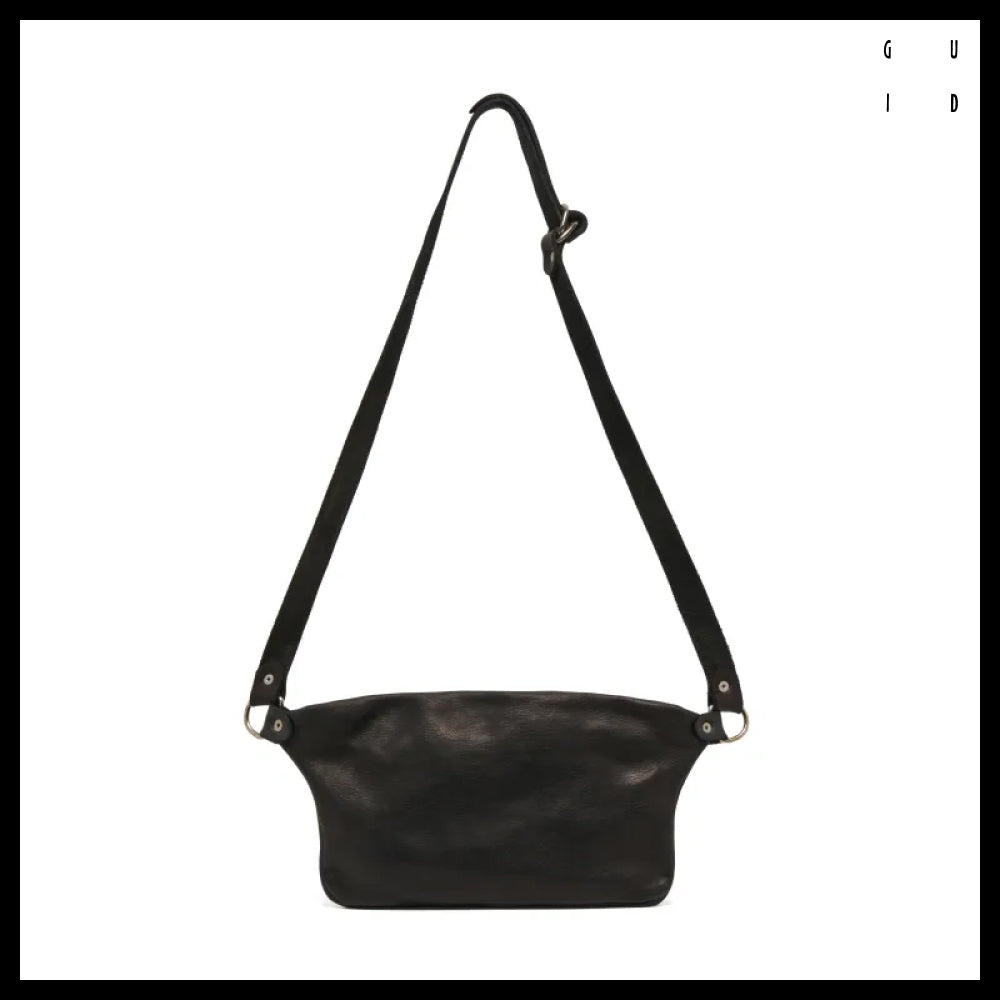 【GUIDI】Soft Horse Full Grain Leather Two-Way Sling Bag