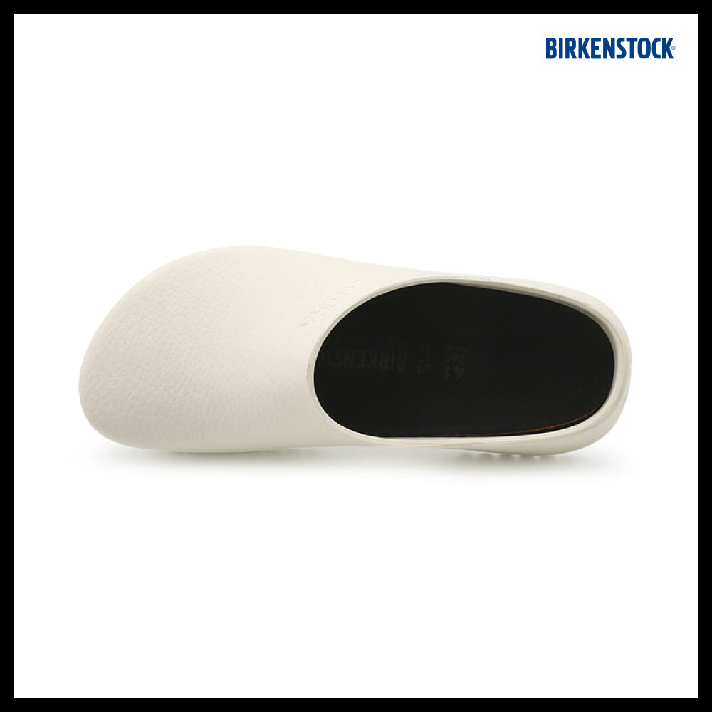 【BIRKENSTOCK】Super Bucky Regular Clog White