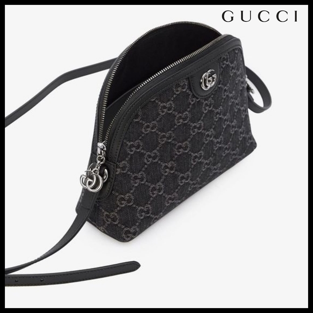 【GUCCI】Grey Shoulder Bag