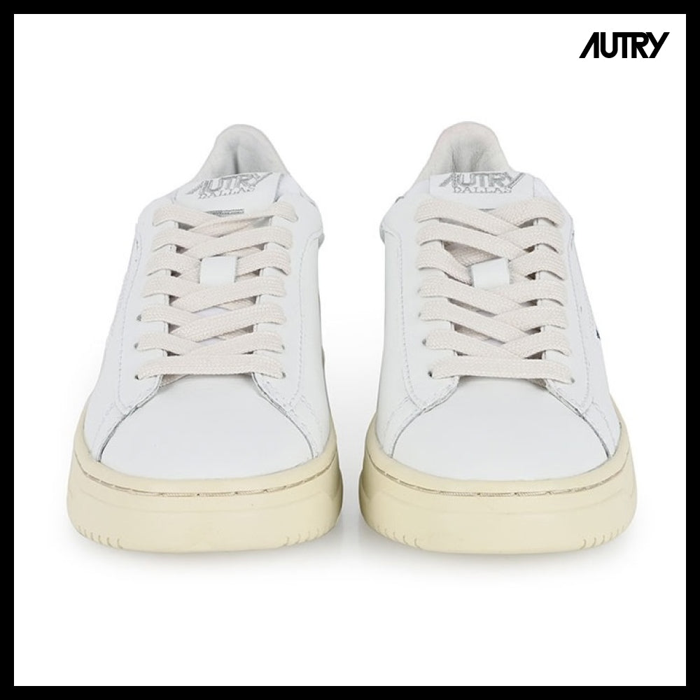 【AUTRY】Dallas Leather Low Top All White