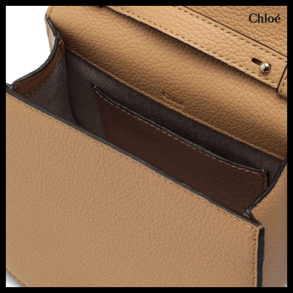 【Chloe】25SS Alphabet Mini Saddle Crossbody Bag