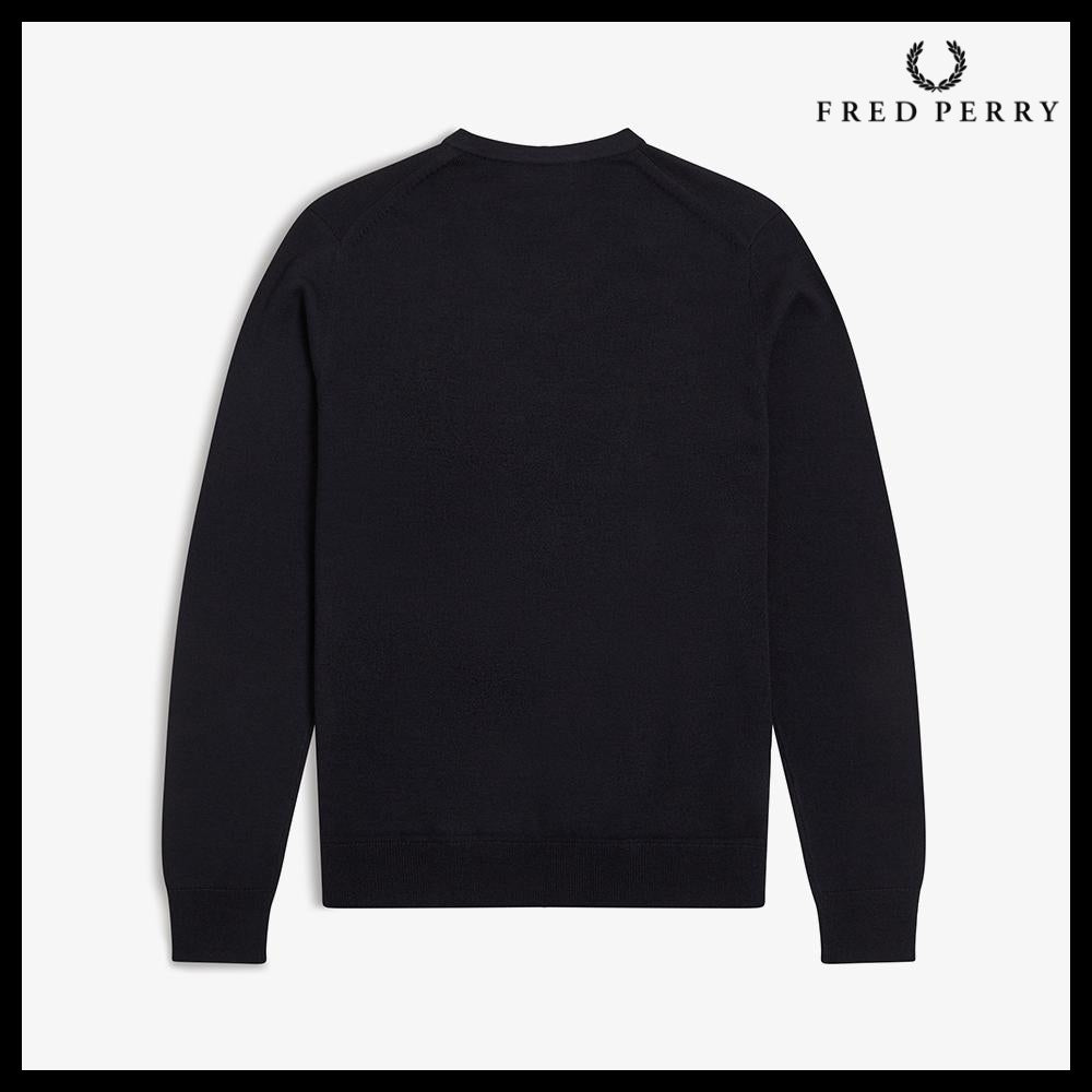 ◆FRED PERRY◆ Vネックニット V Neck Knit クラシック