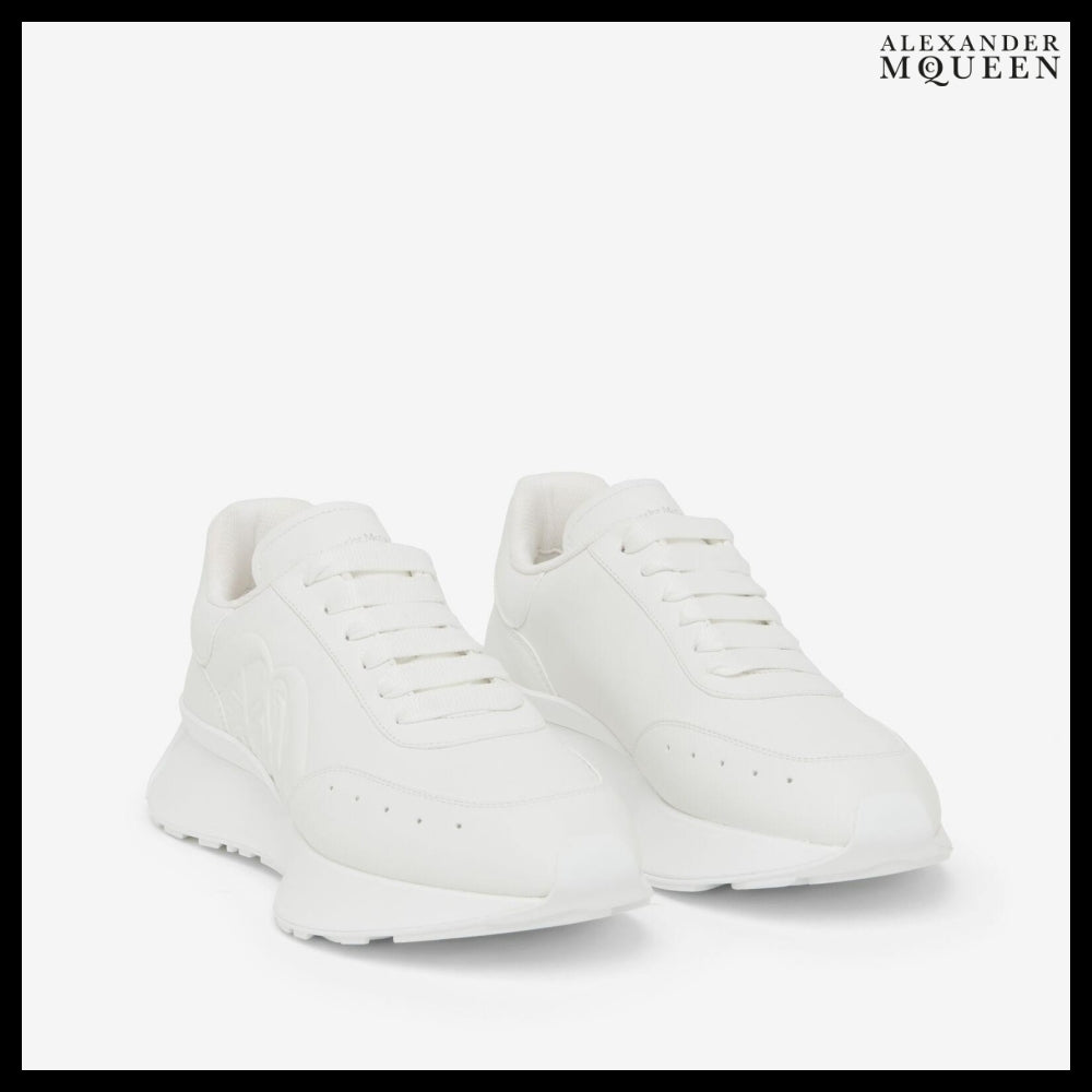【Alexander Mcqueen】Sprint Runner White 9000