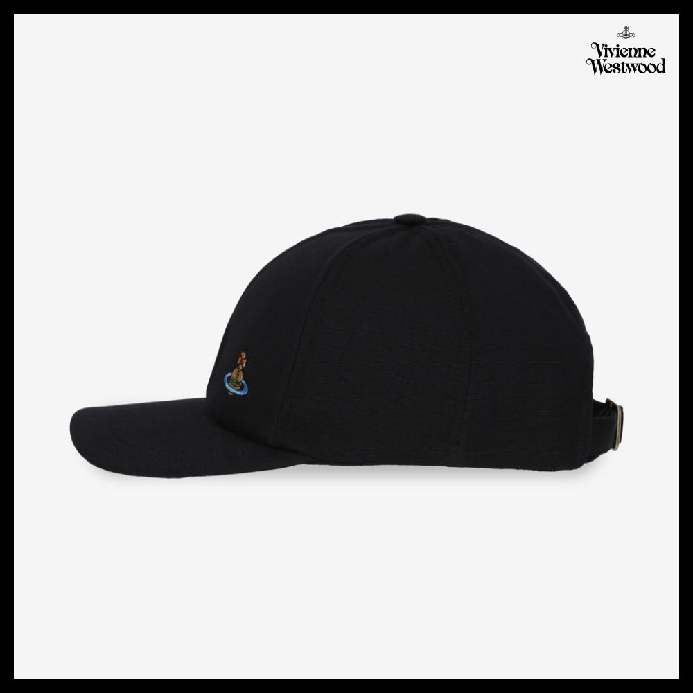 【Vivienne Westwood】Logo Ball Cap Black