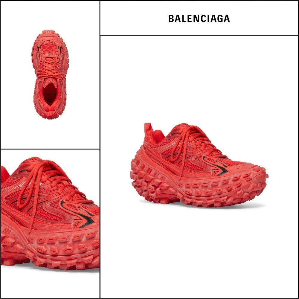 【BALENCIAGA】Bouncer Sneaker Red Black
