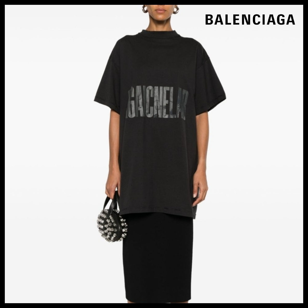 【BALENCIAGA】Agaicnelab T-Shirt Oversized Fit 1576