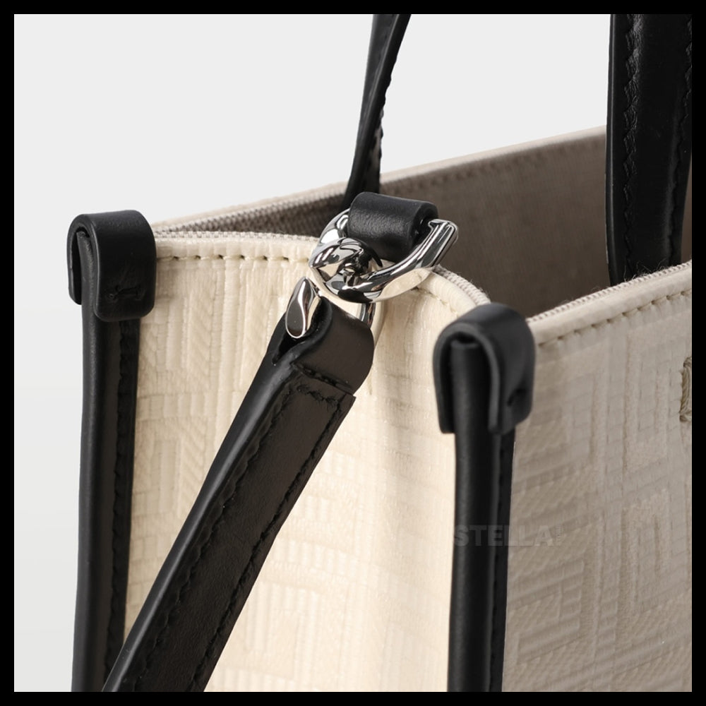 【Givenchy】Mini Canvas Tote Logo Casual