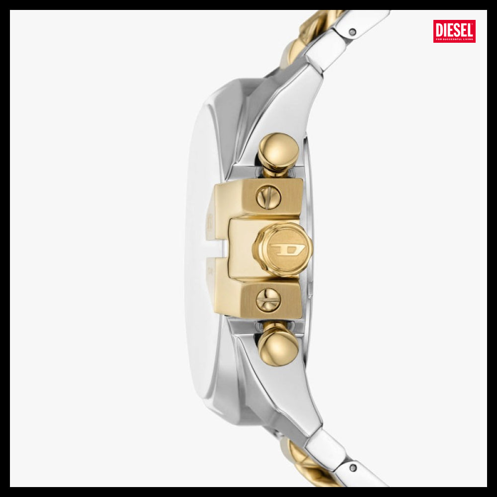 【DIESEL】Mega Chief Chronograph Men’s Metal Watch