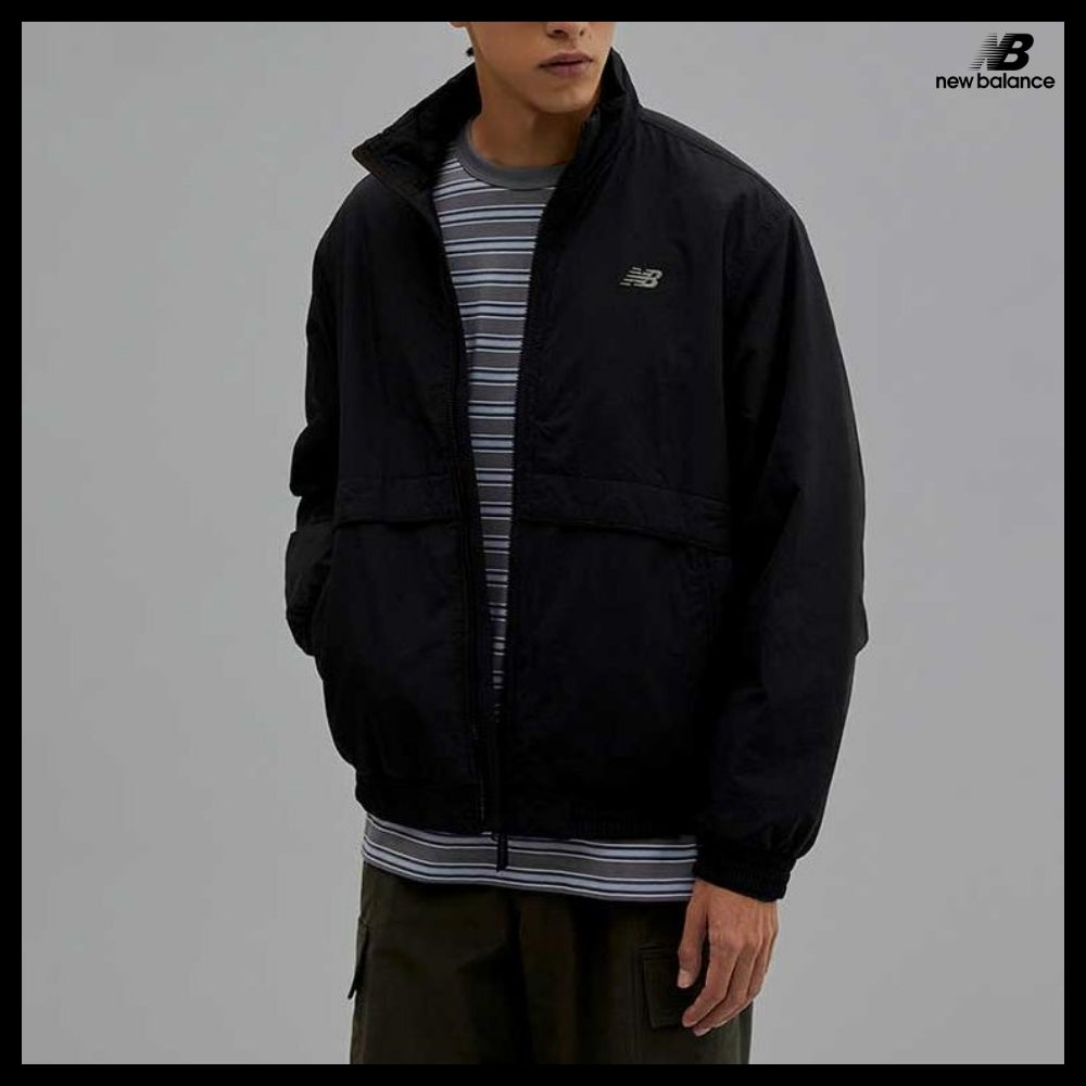 【New Balance】Unisex Heritage Stand Neck Jacket 2Colors
