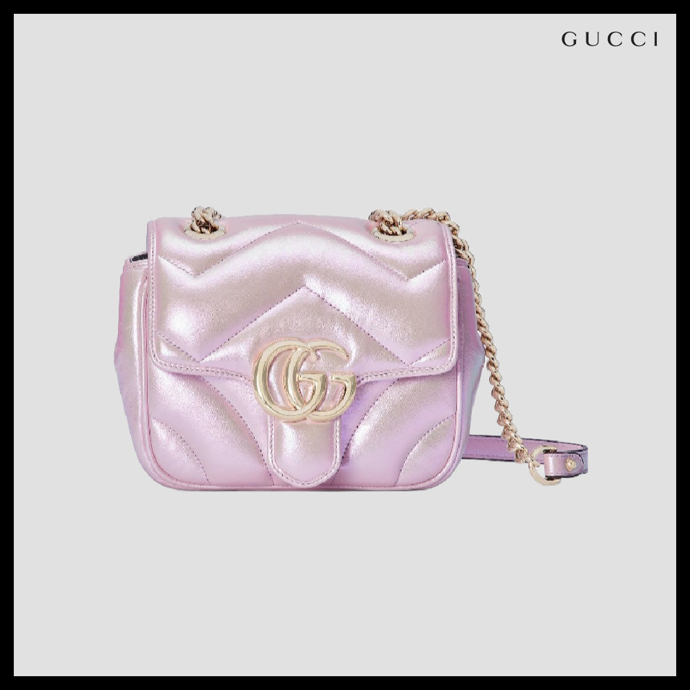 【GUCCI】GGマーモント2 シェブロンキルティング ナッパ