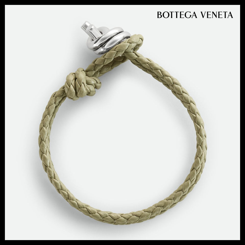 【韓国百貨店 BOTTEGA VENETA】Knot Leather Bracelet