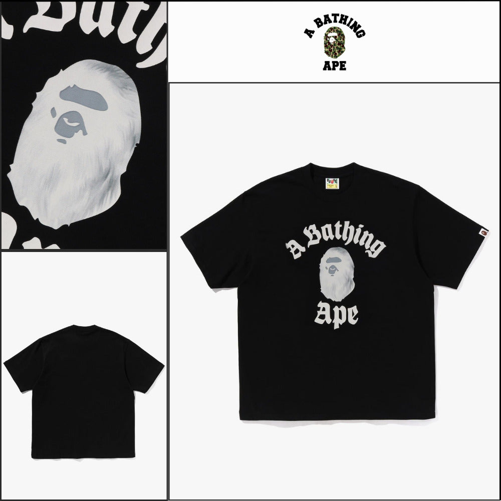 ◆BAPE◆ Tシャツ T Shirt Black ロゴ ストリート