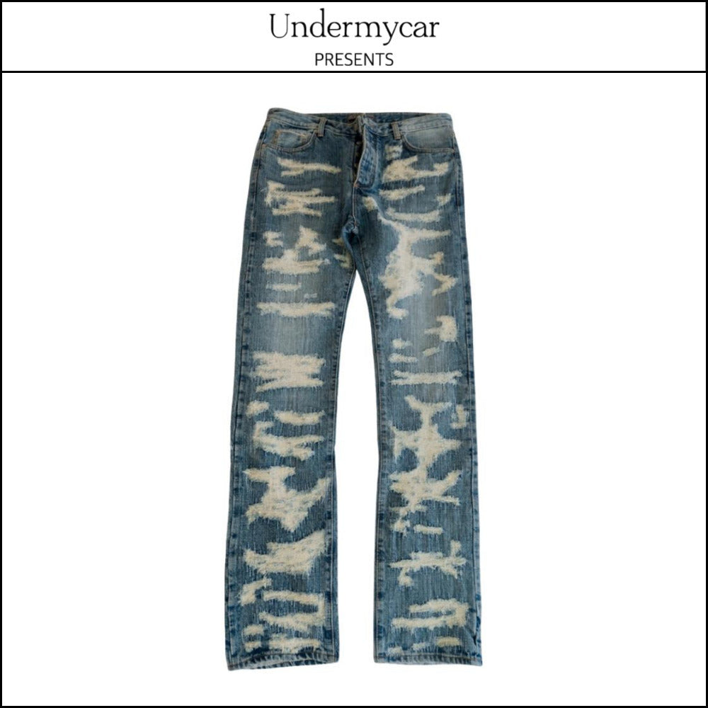 【Undermycar x Konic】Section Vol.2 Hard Destroyed Jeans