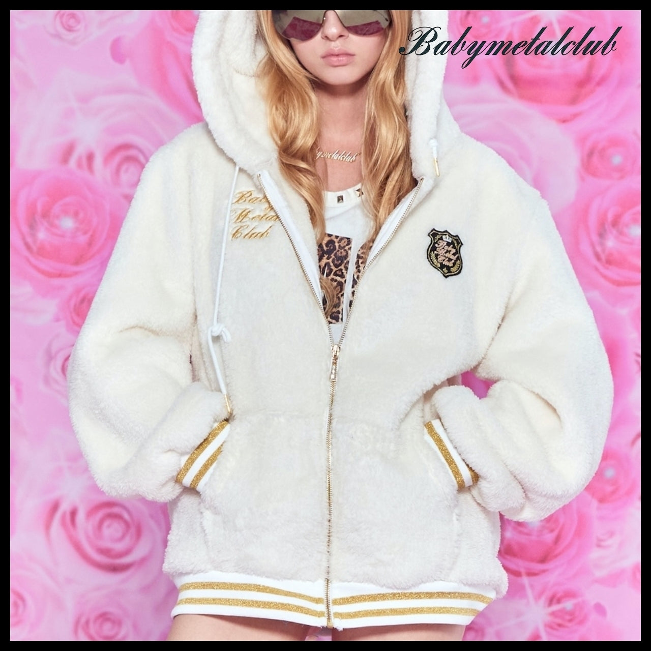 【babymetalclub】Marshmallow Kitty Fur Jacket (3 COLORS)