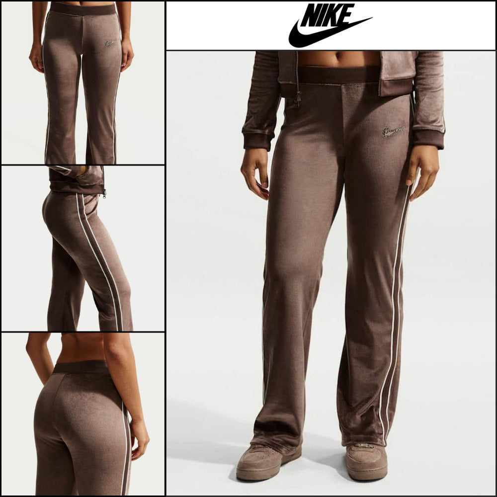 【NIKE】Sportswear Velour Pants W Baroque Brown Velvet