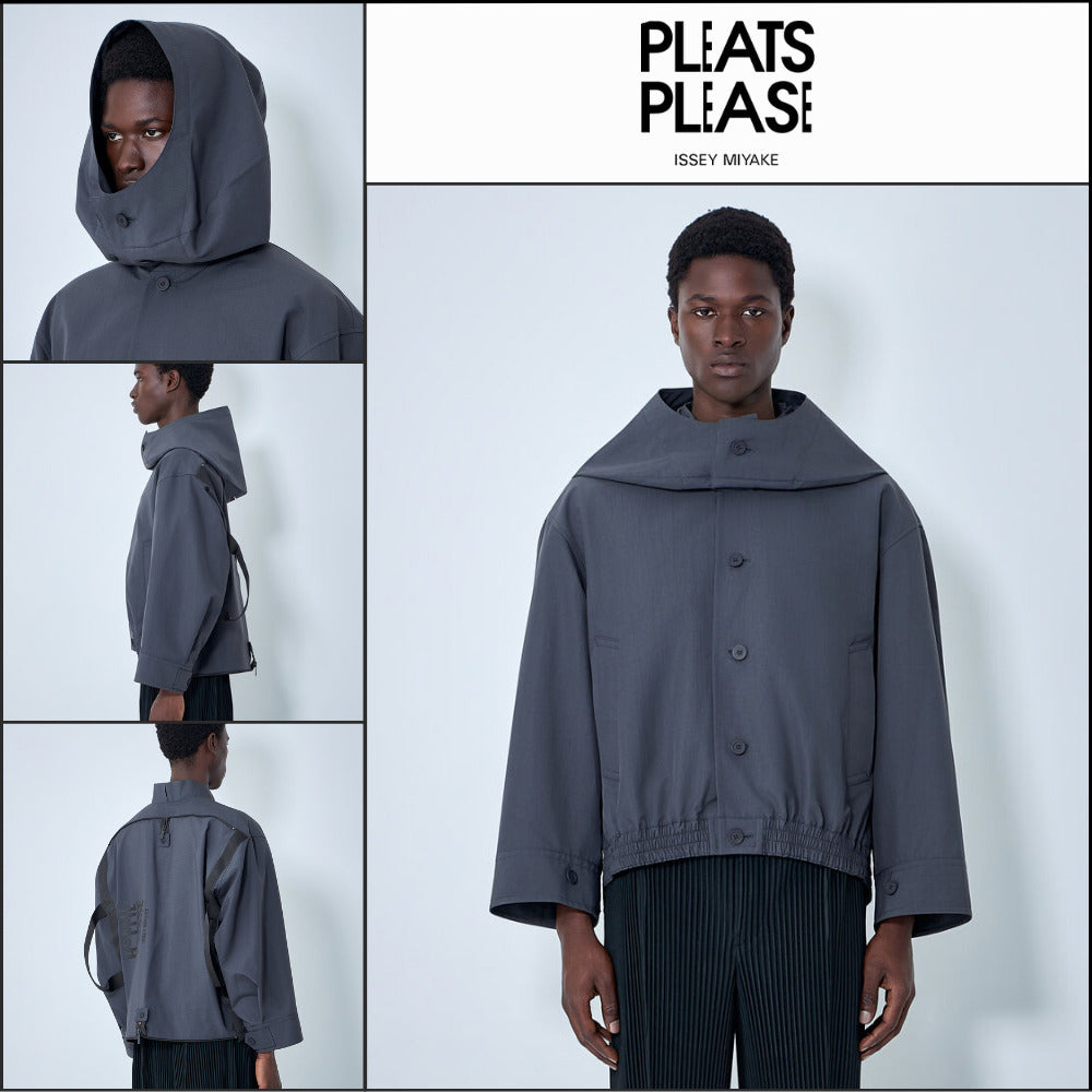 【ISSEY MIYAKE】Structured Oversized Jacket