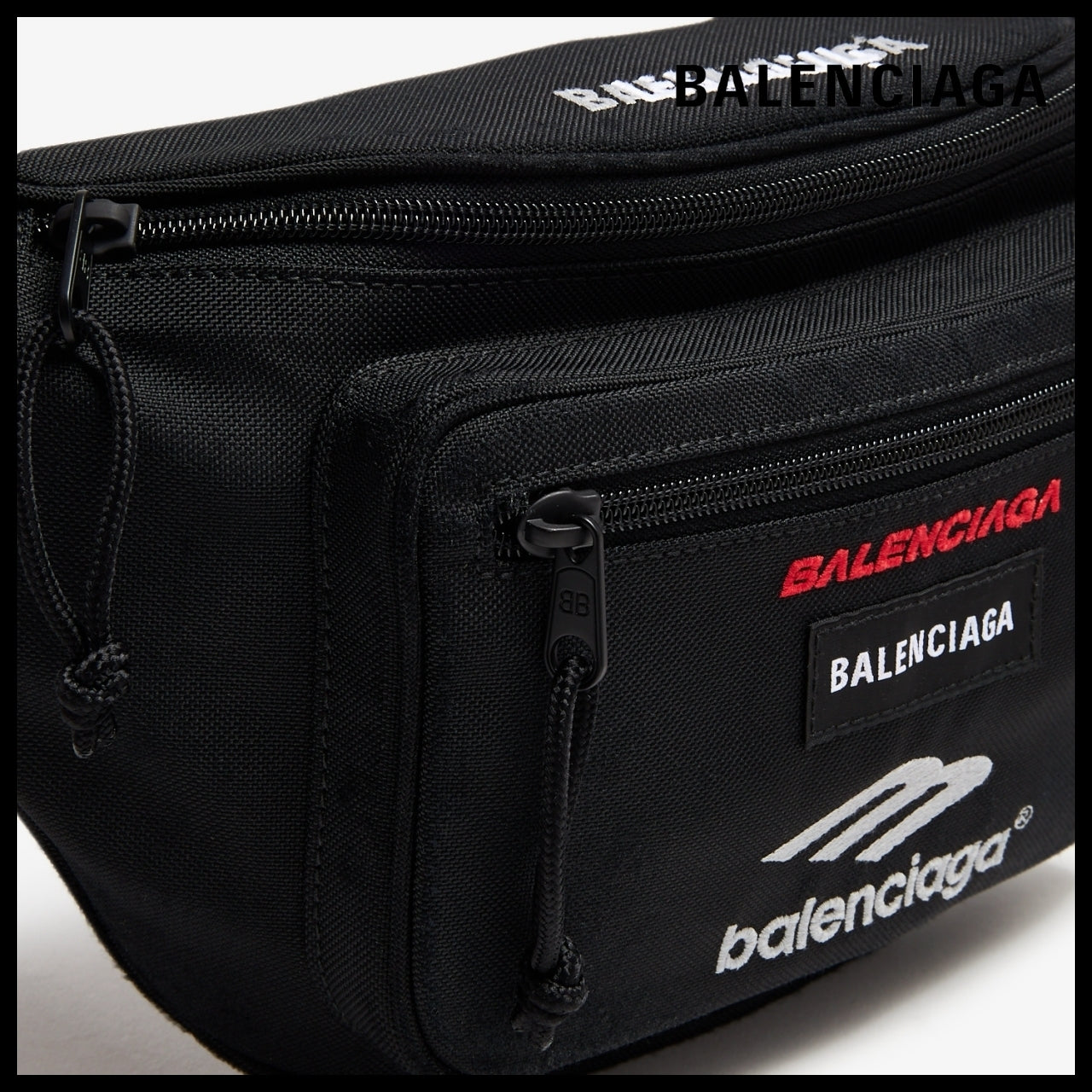 ★BALENCIAGAアウトレット セール ★Explorer Beltpack Black